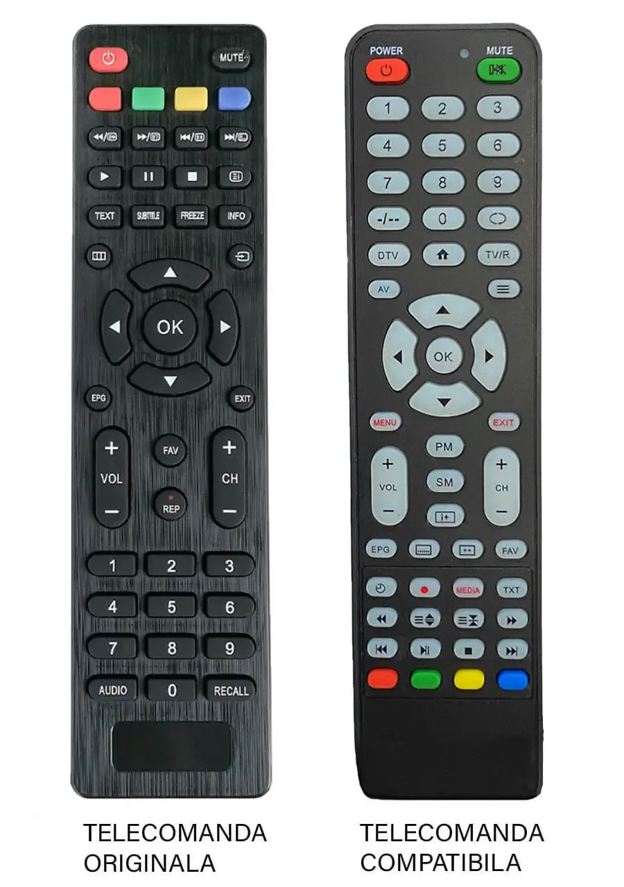 Telecomanda inlocuitoare compatibila pentru TV CABLETECH PIL0327 (674)