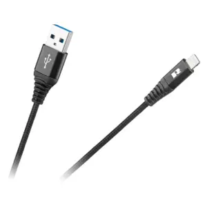 Cablu USB - Lightning 1m REBEL RB-6002-100-B