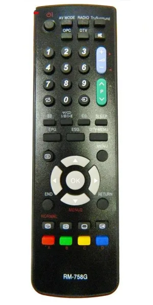Telecomanda compatibila TV Sharp RM-758G IR 1429 (138)