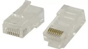 Mufe retea set 10buc RJ45 pentru cablu UTP CAT5 solid VALUELINE