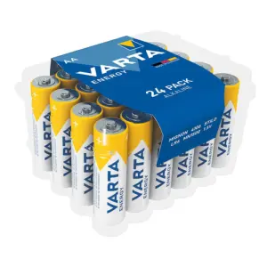 Baterii alcaline Varta ENERGY AA LR6 set 24buc
