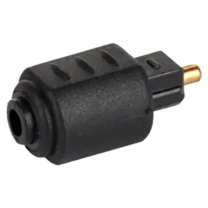 Adaptor conector fibra optica mufa Toslink - soclu optic mini Toslink 3.5 mm LOGILINK CA1016