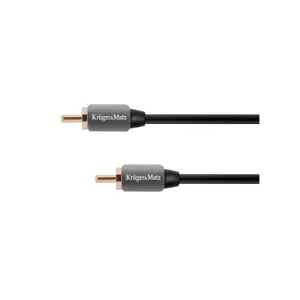 Cablu audio RCA 1m Profesional Kruger&Matz