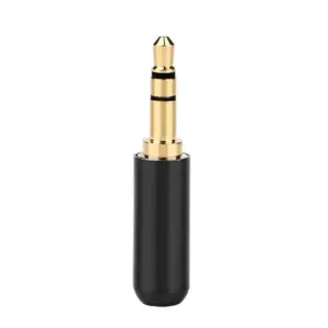Mufa audio Premium slim JACK 2.5 mm Stereo tata contacte aurite carcasa metal