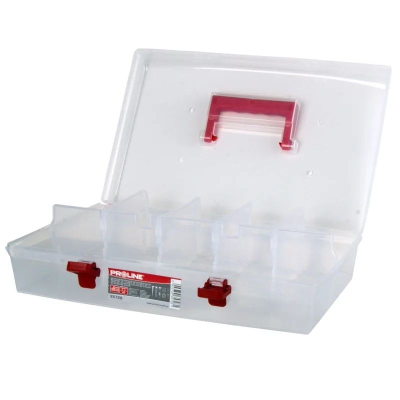 Organizator cu maner 85x150x245mm 5 casete Proline 35726