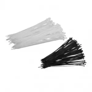 Coliere plastic Fasete legatura UV rezistente albe 3.6x300mm 100buc Proline