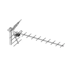 Antena directionala tip Yagi 19 DVB-T + analogice 21 - 60 474-862MHz 16dB polarizare orizontala verticala