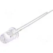 LED 5mm rosu 1120-1560mcd 30 grade 10-15mA 12V OPTOSUPPLY OSR5RU5A31A-12V