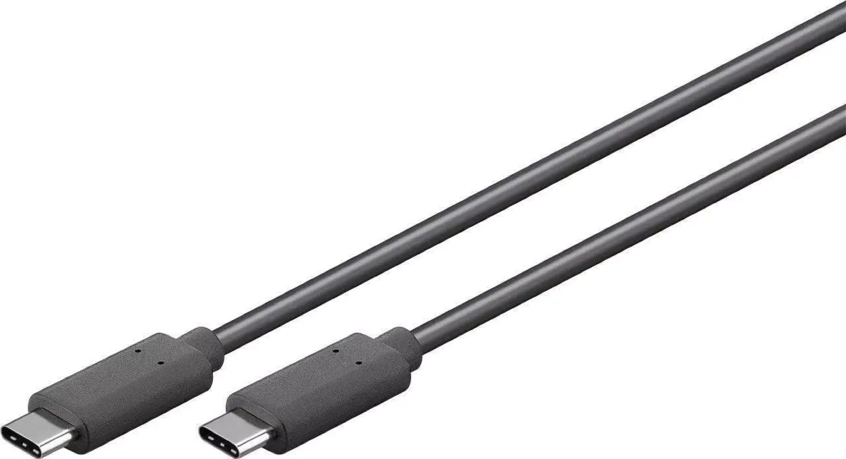 Cablu USB Type C Generatia 1 tata-tata 1.5m negru GOOBAY