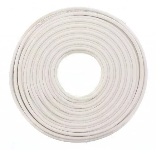 Cablu coaxial RG6 75R fire Cupru ecranat cu folie Aluminiu fire CUPRU 48x0.12 Well