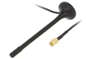 Antena WiFi 2dBi verticala Montare magnet 50 Ohm tata SMA SR PASSIVES WIFI-ANT069