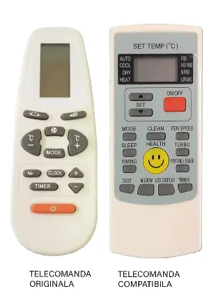 Telecomanda inlocuitoare compatibila Aer Conditionat Vortex YKR-C/01E (269-1)