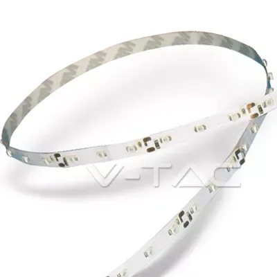 Banda LED 3528 60LED albastru 5m 12V 3.6W/m 400lm/m IP20 V-TAC