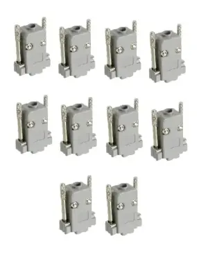 Set 10 carcase D-SUB serial 9 pin RS232 VGA cu surub lung