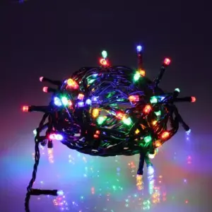 Ghirlanda luminoasa 100 LED-uri multicolore cu jocuri de lumini WELL