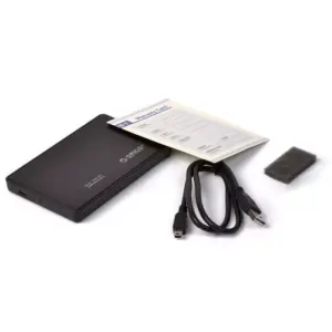 Rack 2588US Black USB 2.0 Tool Free 2.5" SATA External Enclosure Orico