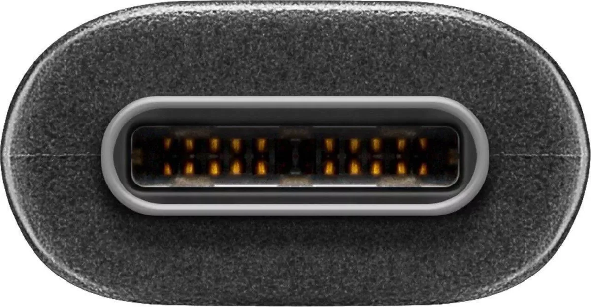 Cablu micro USB 3.0 - USB Type C 1m negru Goobay