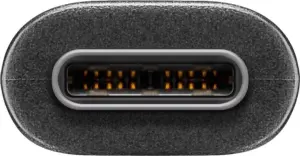 Cablu micro USB 3.0 - USB Type C 1m negru Goobay