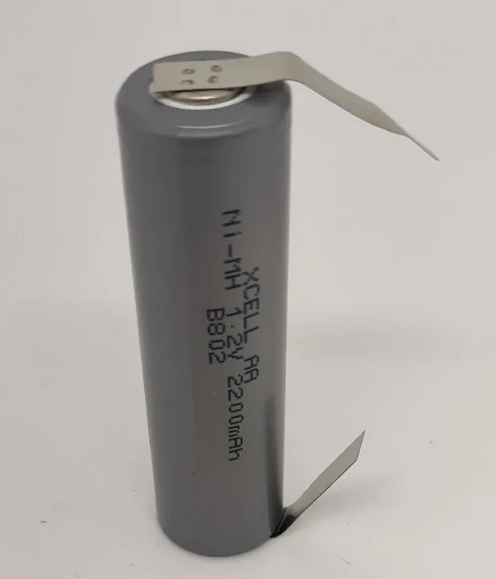 Acumulator X-Cell AA 2200mAh 1.2V Ni-Mh cu lamele sudate in U B802