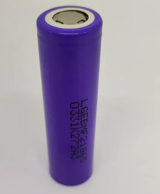 Acumulator Li-Ion 18650 LG 2200mAh 10A 3.7V terminal plat LGEBMF21865