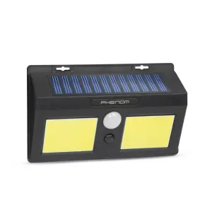 Reflector solar cu senzor de miscare perete 5W 300lm COB LED IP65 Phenom Lighting 55287