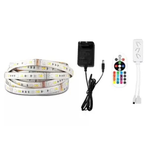 Kit banda LED SMART SMD5050 54LED/m 4W/m 230lm/m RGB+WW+DW+CW 12V IP65 5M V-TAC