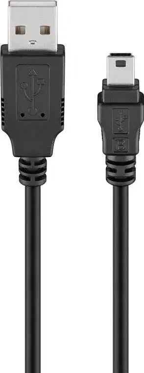 Cablu USB 2.0 USB A mufa USB B mini mufa 3m negru Canon Goobay