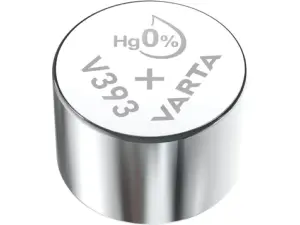 Baterie VARTA V393 Silver Oxide 1.55V SR754W 7.9x5.4mm