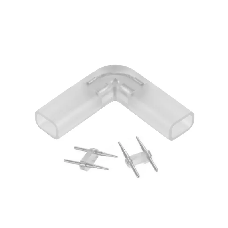 Conector L pentru banda LED flexibila 8mm 230V PS-883
