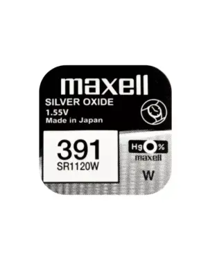 Baterie ceas Maxell SR1120W V391 AG8 1.55V oxid de argint 1buc