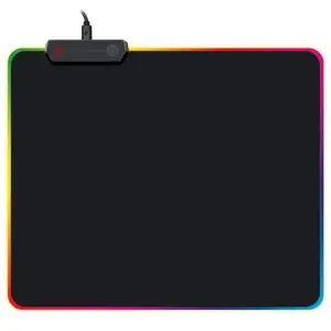 Mouse pad gaming iluminat RGB 300x250x4mm VARR OVMPLB