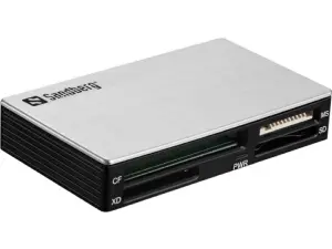 Cititor de carduri all-in-one Sandberg 133-73 USB 3.0 gri