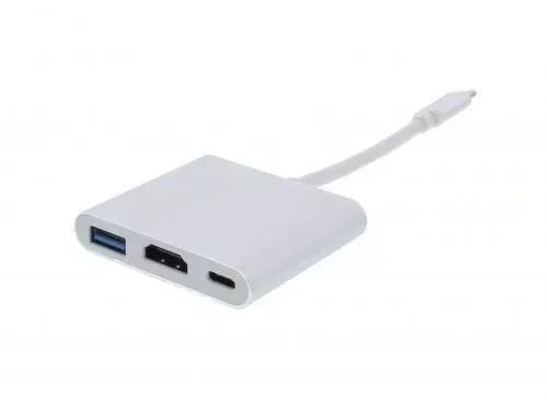 Adaptor USB Type C 3.1 - HDMI +USB 3.0 +USB Type C +PD Well