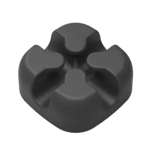 Suport cablu 1 locas in cruce Orico CBSX negru 23x23x10mm