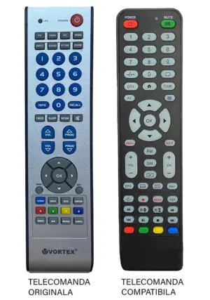 Telecomanda inlocuitoare compatibila TV VORTEX LCD4230 cod ER 9475 MFY 1006 (475)