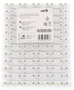 Reglete sir plastic 10mmp 10A forma H 12buc Well