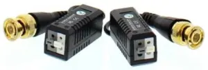 Video balun HD cu clip pentru cablu UTP/FTP Well