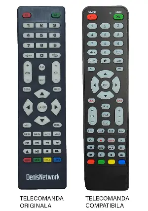 Telecomanda inlocuitoare compatibila TV DenisNetwork 6.0 (567-3)