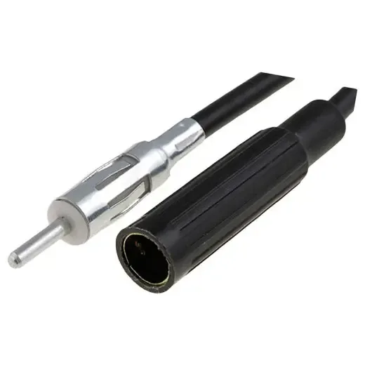 Cablu prelungitor DIN soclu mama - DIN mufa tata 0.75m drept 4CarMedia ZRS-PA-075