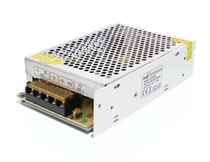 Sursa in comutatie AC-DC 50W 5V 10A WELL 143x59x40mm