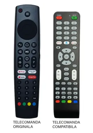 Telecomanda inlocuitoare compatibila TV Grundig cod ER 9563 (563)