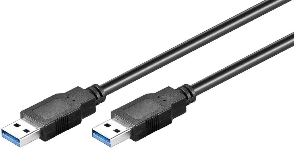 Cablu USB 3.0 A tata - tata 1m SuperSpeed 5Gbit/s Goobay