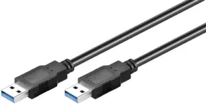 Cablu USB 3.0 A tata - tata 1m SuperSpeed 5Gbit/s Goobay