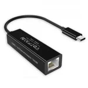 Cablu adaptor USB Type Type C tata - RJ45 mama retea Gigabit Choetech R01