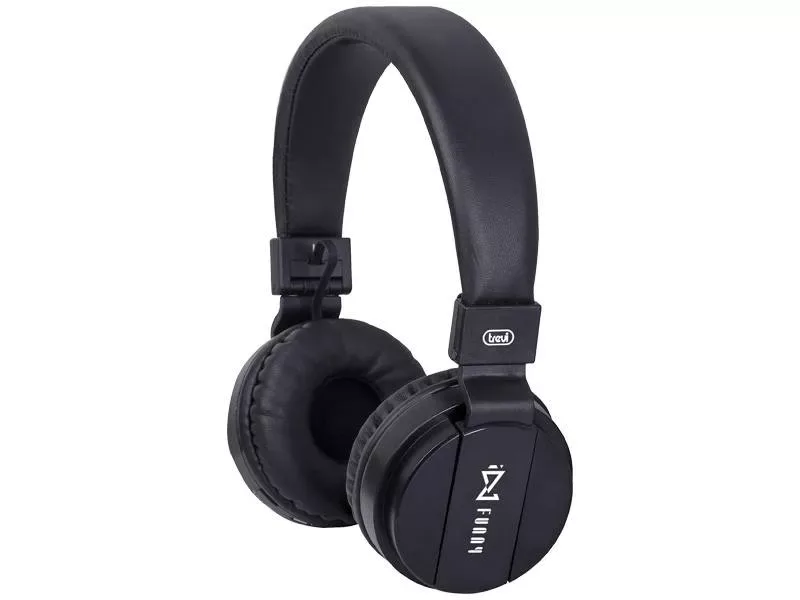 Casti Bluetooth cu microfon DJ 1230 negre Trevi