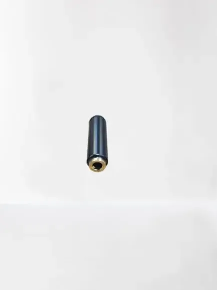 Mufa mama JACK 3.5 mm 4Pini 4 Contacte metal negru cu aurit carcasa slim