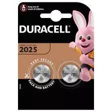 Set Baterii DURACELL CR2025 3V LITIU 20x2.5 mm 2buc