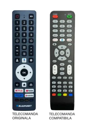 Telecomanda inlocuitoare compatibila TV Blaupunkt 50UGC5500S ER 9582 (582)