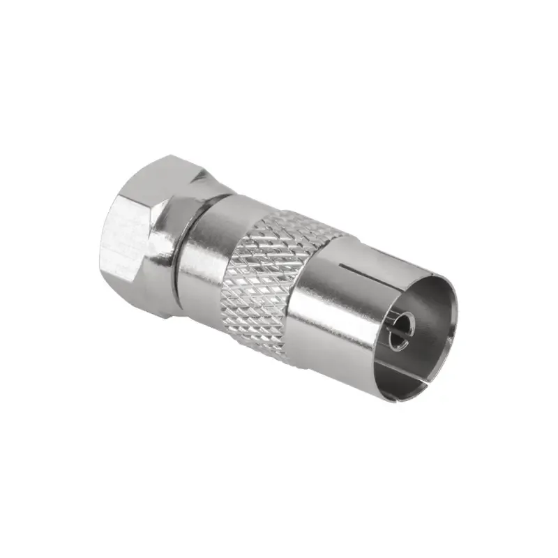 Adaptor mufa tv mama la F tata din cupru Cabletech
