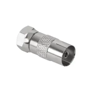 Adaptor mufa tv mama la F tata din cupru Cabletech